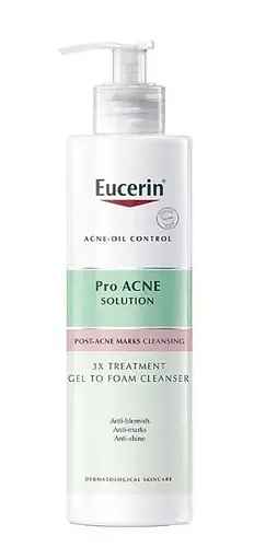 Eucerin Proacne Solution 3X Treatment Gel To Foam Gel Asia