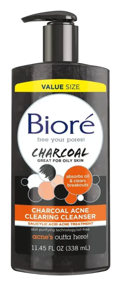 Biore Charcoal Acne Daily Cleanser