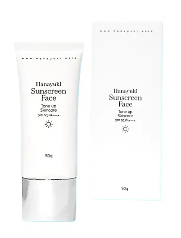 Hanayuki Face Tone-Up Sunscreen SPF 50