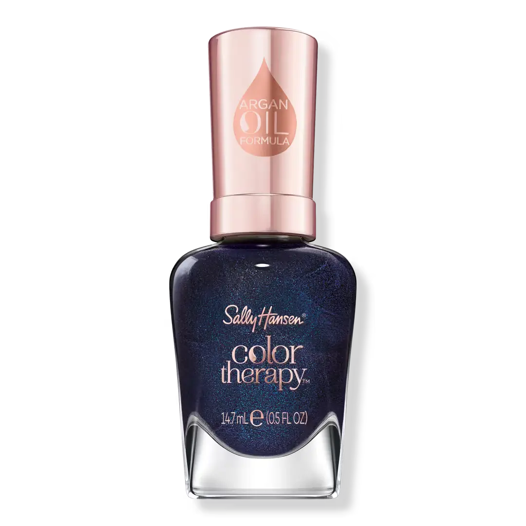 Sally Hansen Color Therapy Nail Polish Time for Blue