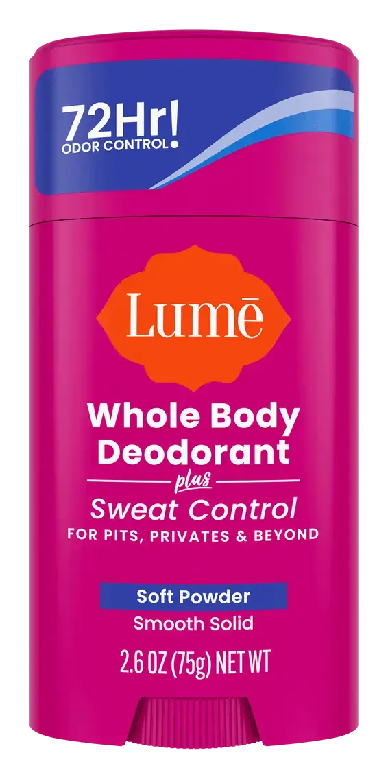 Lume Solid Stick Deodorant + Sweat Control Soft Powder