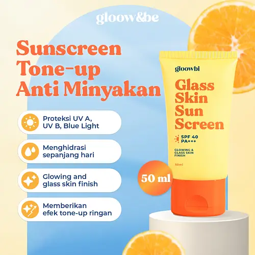 Gloow&Be Glass skin sunscreen SPF 40 PA+++
