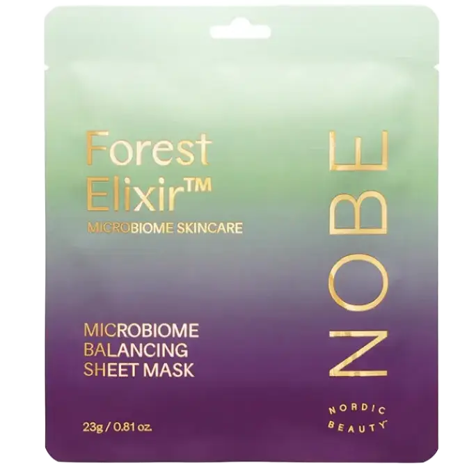 Nobe Forest Elixir Microbiome Balancing Sheet Mask