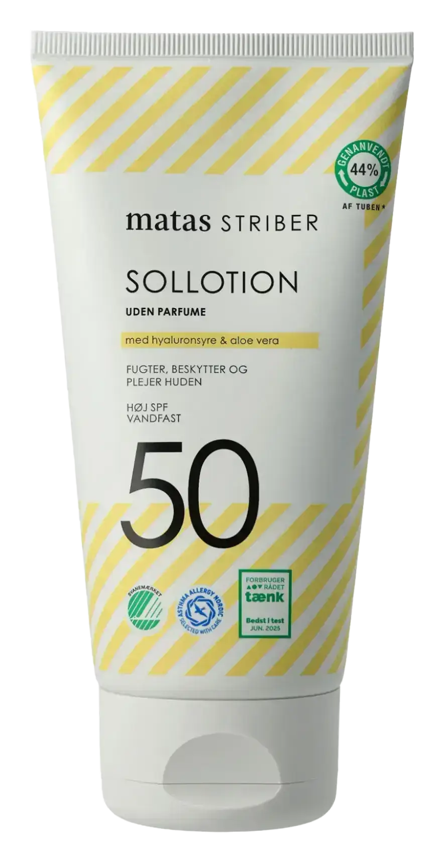 Matas Striber Sollotion SPF 50 Uden Parfume