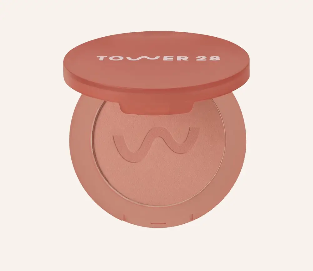 Tower 28 Beauty Getset Matte Powder Blush Long Beach Iced Tea