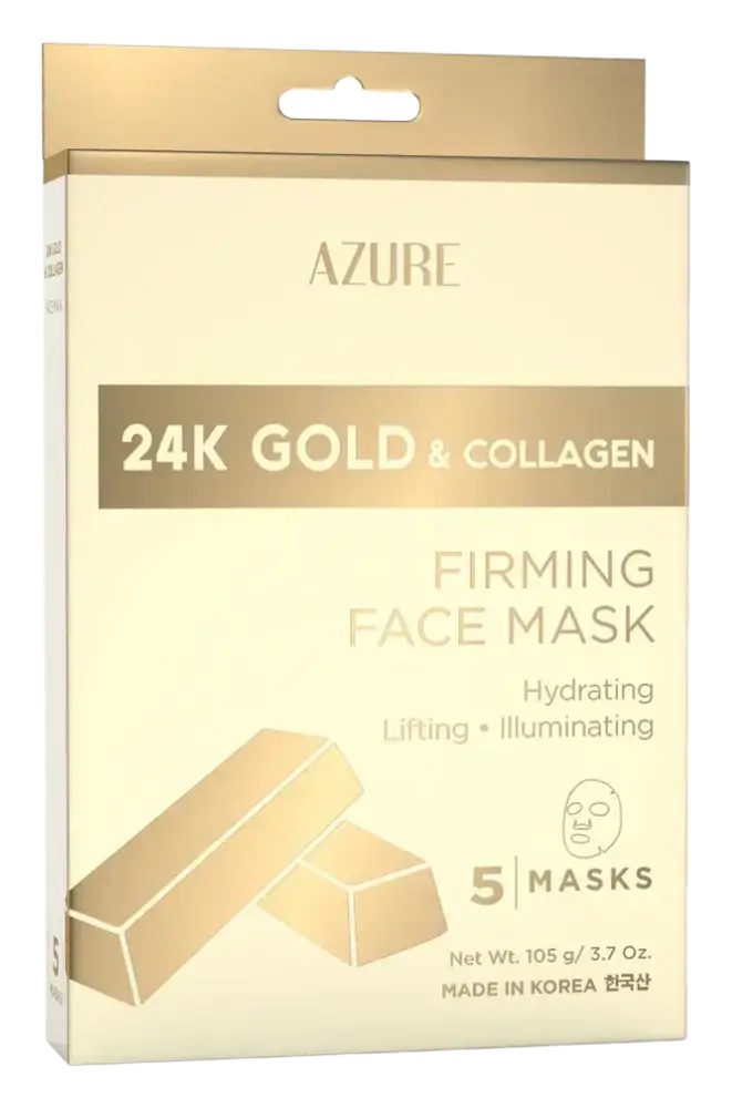Azure 24K Gold & Collagen Firming Sheet Face Mask