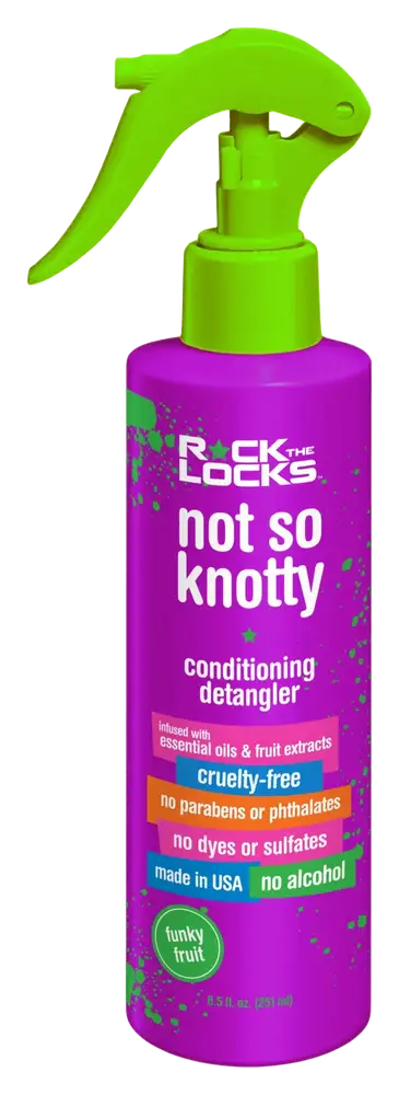Rock The Locks Not So Knotty Conditioning Detangler Funky Fruit