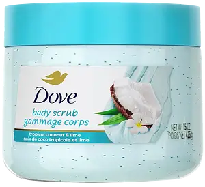 Dove Body Scrub Tropical Coconut & Lime