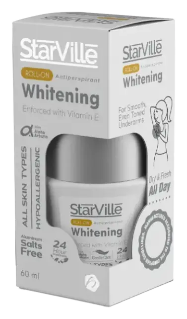 Starville Whitening Antiperspirant Roll-On Lavender Scent