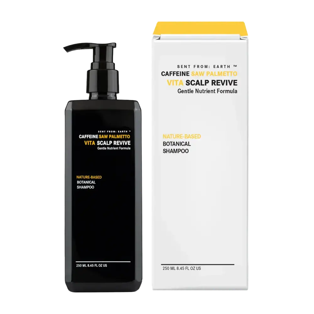 Sent From Earth Caffeine Saw Palmetto Vita Scalp Revive Botanical Shampoo
