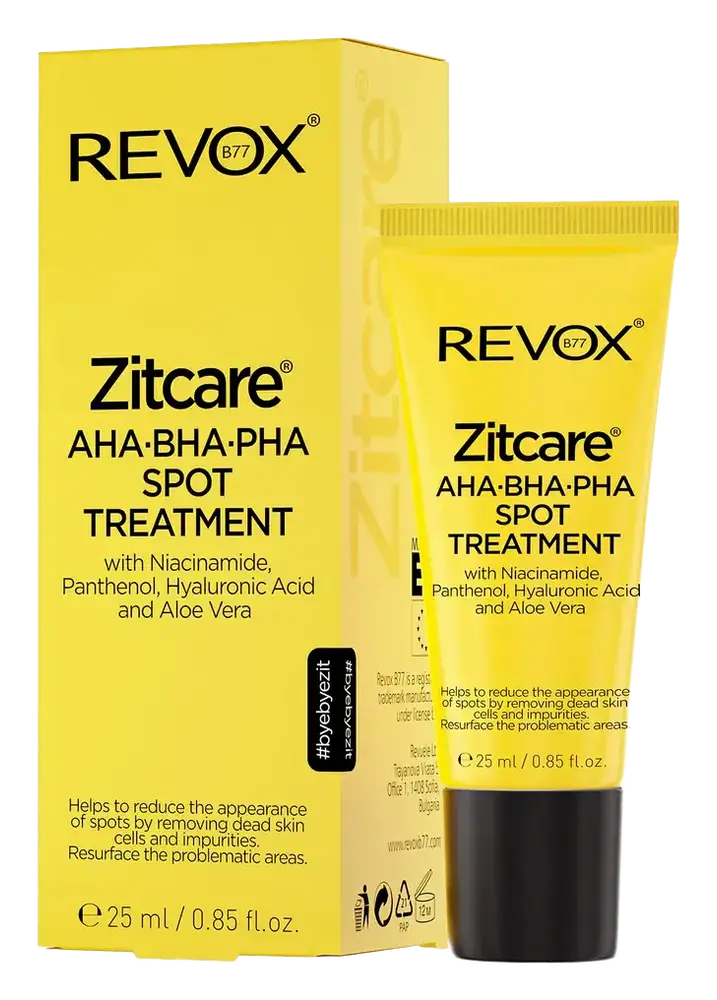 REVOX B77 Zitcare AHA BHA PHA Spot Treatment