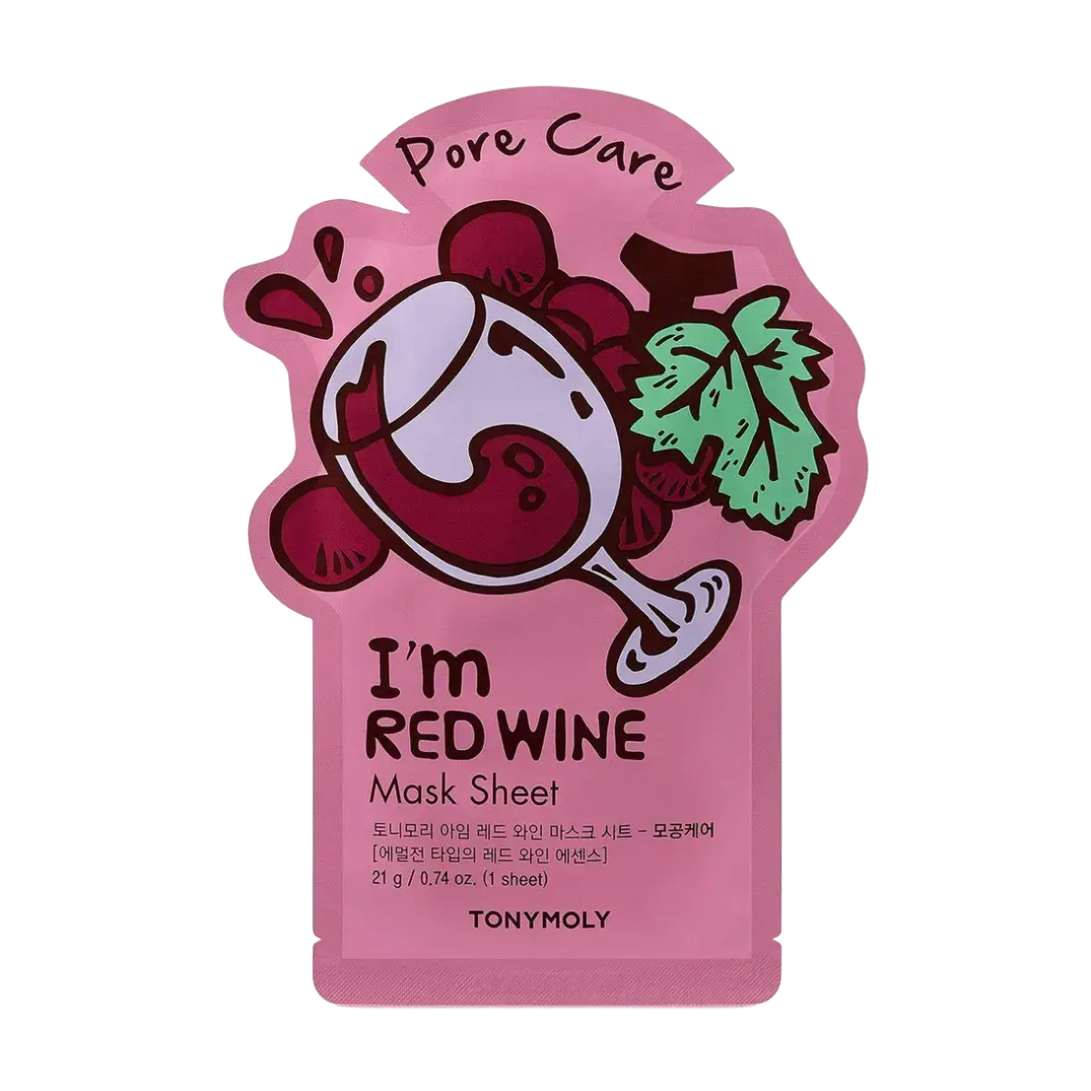 TONYMOLY I'm Sheet Mask Red Wine Pore Care