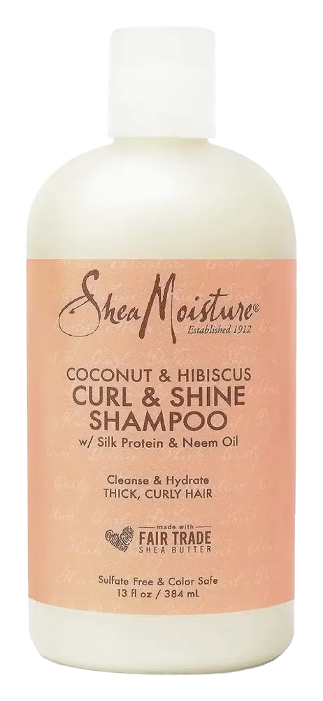 Shea Moisture Coconut & Hibiscus Curl & Shine Shampoo