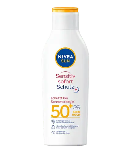 Nivea Sensitiv Sofort Schutz SPF 50+ Germany