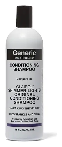 Generic Value Products Conditioning Shampoo Compare To Clairol Shimmer Lights