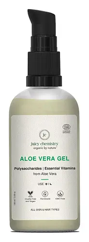 Juicy Chemistry 100% Pure And Certified Organic Aloe Vera Gel