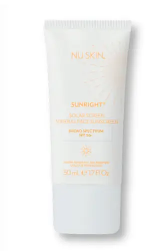 Nu Skin Sunright® Solar Screen Mineral Face Sunscreen Broad Spectrum SPF 50+
