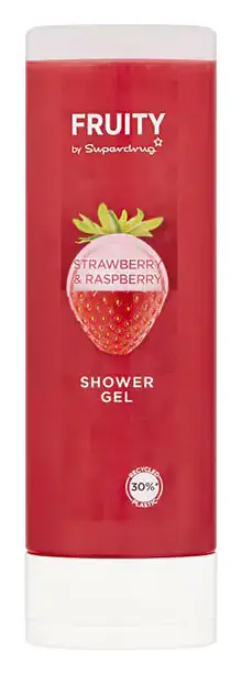 Superdrug Fruity Shower Gel Strawberry & Raspberry