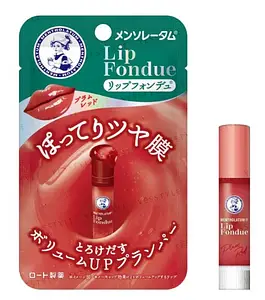 Rohto Mentholatum Lip Fondue Plain Red