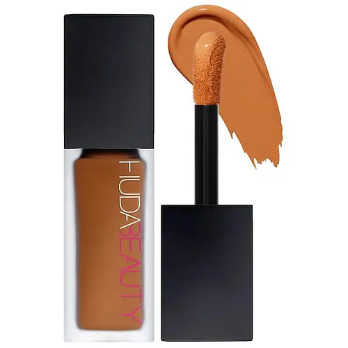 Huda Beauty #FauxFilter Luminous Matte Buildable Coverage Crease Proof Concealer Salted Caramel 7.3 Golden