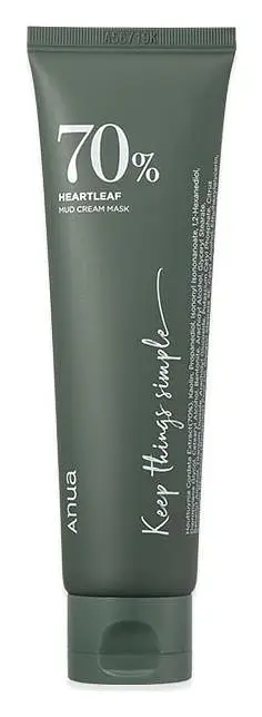 Anua Heartleaf 70% Mud Cream Mask