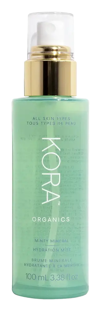 KORA Organics Minty Mineral Hydration Face Mist with Aloe Vera
