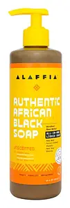 Alaffia Authentic African Black Soap All-In-One Unscented