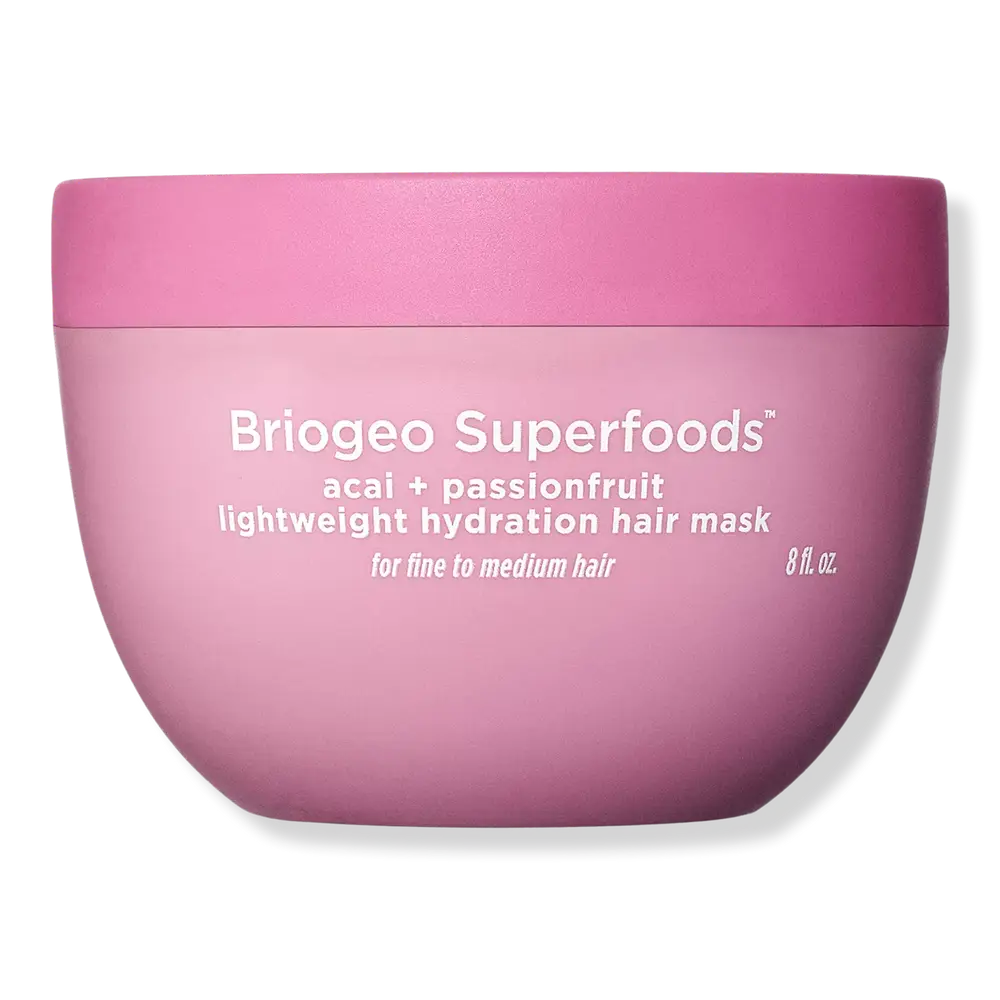 BrioGeo Superfoods Acai + Passionfruit Lightweight Hydration Hair Mask