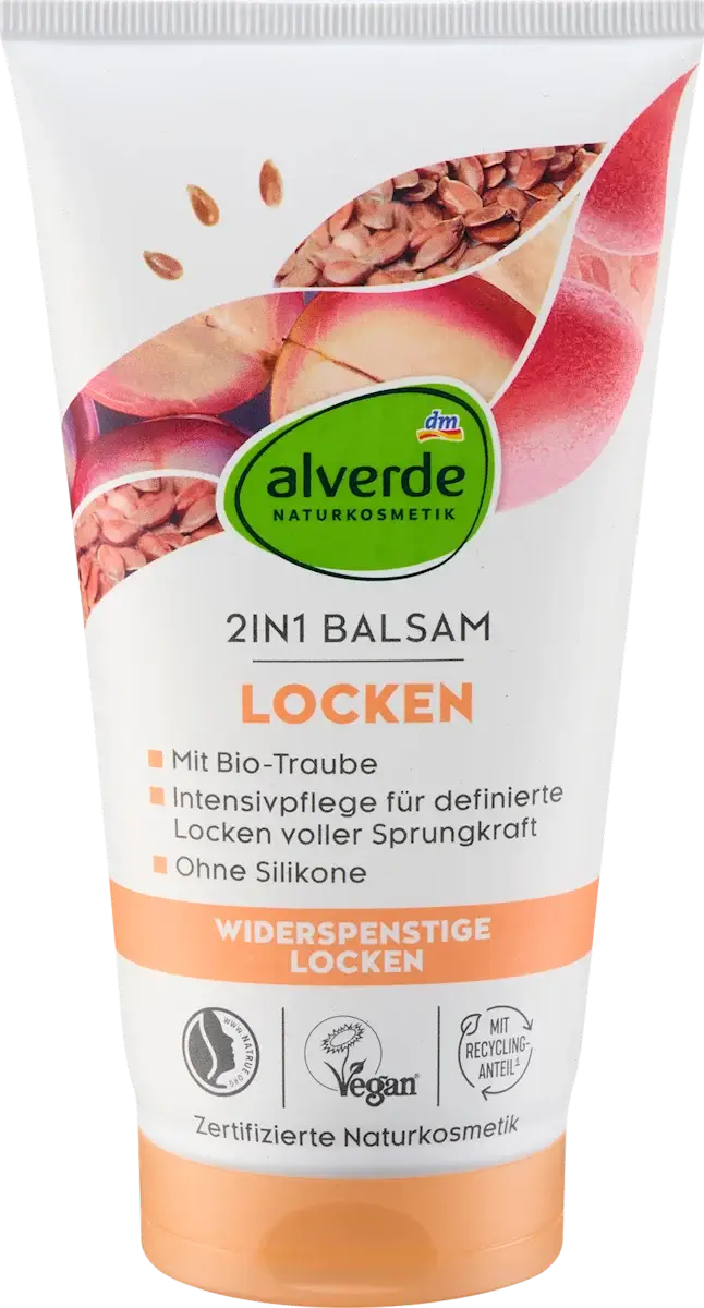 Alverde Naturkosmetik Locken Balsam 2In1