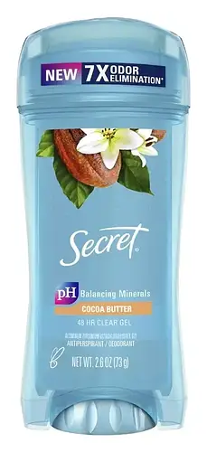 Secret Fresh Clear Gel Antiperspirant Deodorant Cocoa Butter