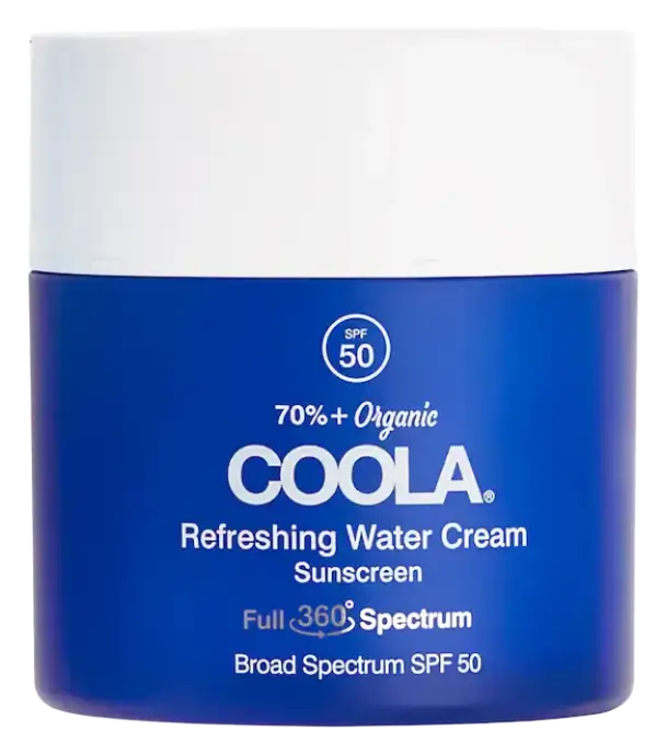 COOLA Refreshing Water Cream Organic Face Sunscreen SPF 50