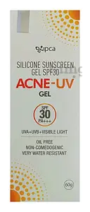 Ipca Acne-UV Silicone Sunscreen Gel SPF 30