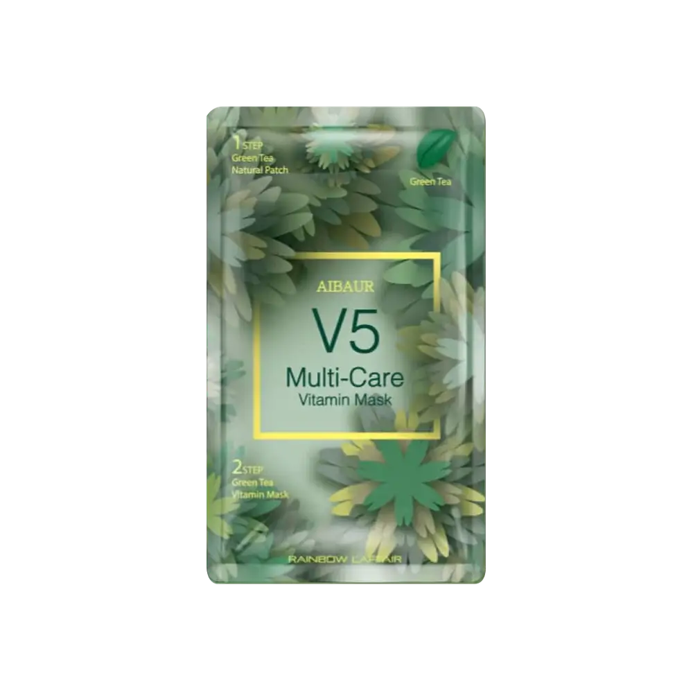 RAINBOW L'AFFAIR Aibaur V5 Multi-Care Vitamin Mask Green Tea