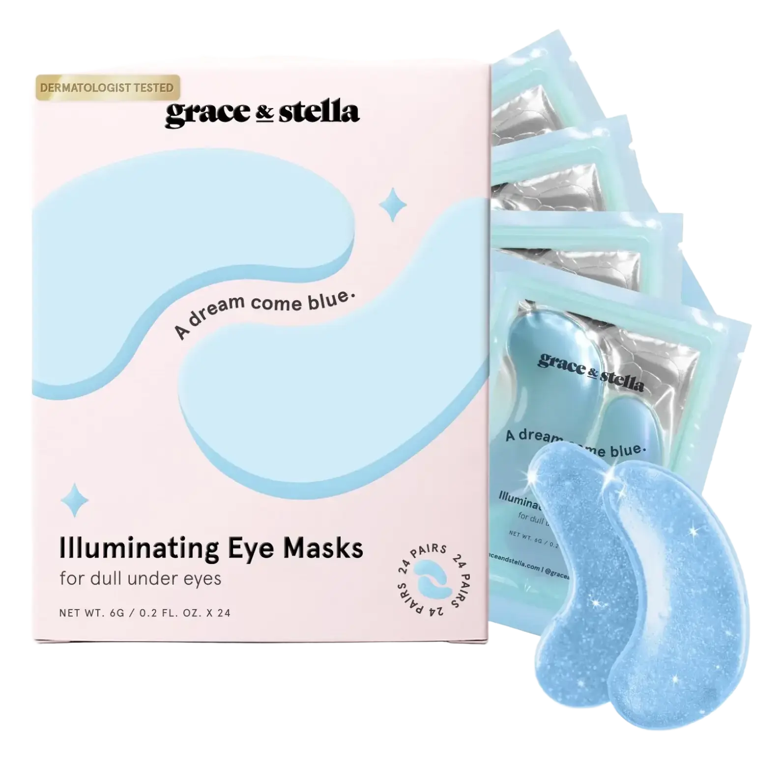 Grace & Stella A Dream Come Blue Illuminating Eye Mask