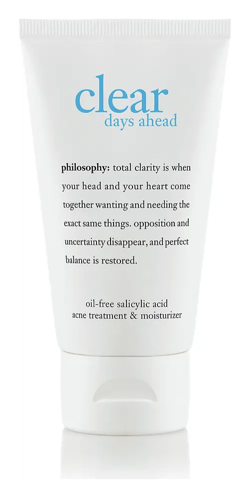 Philosophy Clear Days Ahead Oil-Free Salicylic Acid Acne Treatment & Moisturizer