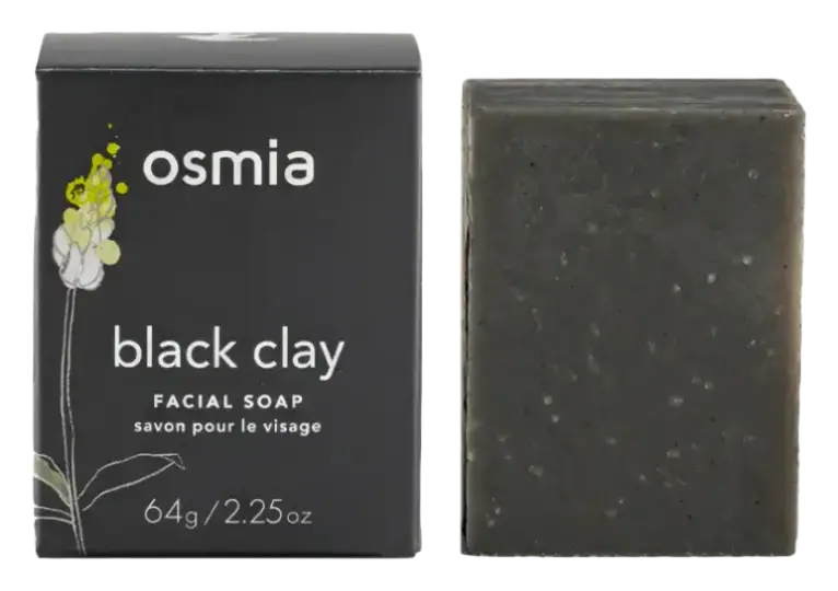 Osmia Black Clay Facial Soap