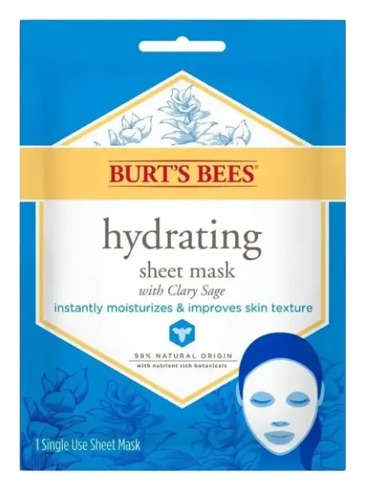 Burt's Bees Hydrating Sheet Mask with Clary Sage