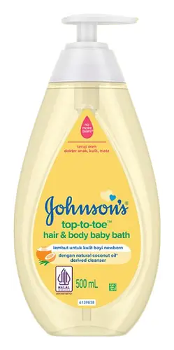 Johnson's Baby Top-To-Toe Hair And Body Baby Bath Indonesia