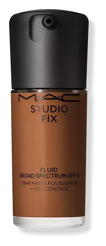 Mac Cosmetics Studio Fix Fluid SPF 15 24HR Matte Foundation + Oil Control NC55