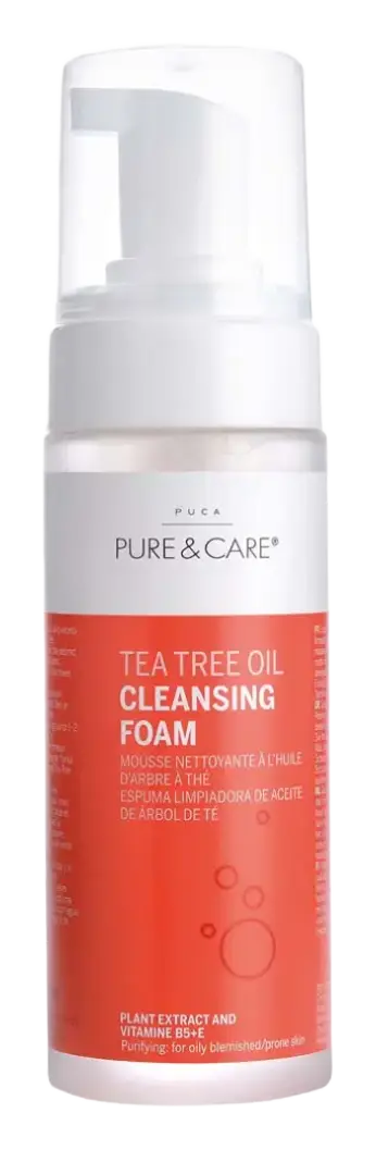 Puca – Pure & Care Cleansing Foam Tea Tree Oil
