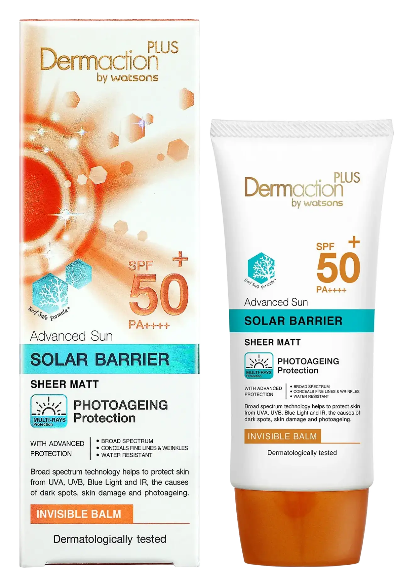 Dermaction Plus by Watsons Sun Solar Invisible Balm SPF 50