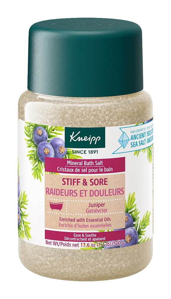 Kneipp Mineral Bath Salt Stiff & Sore Juniper