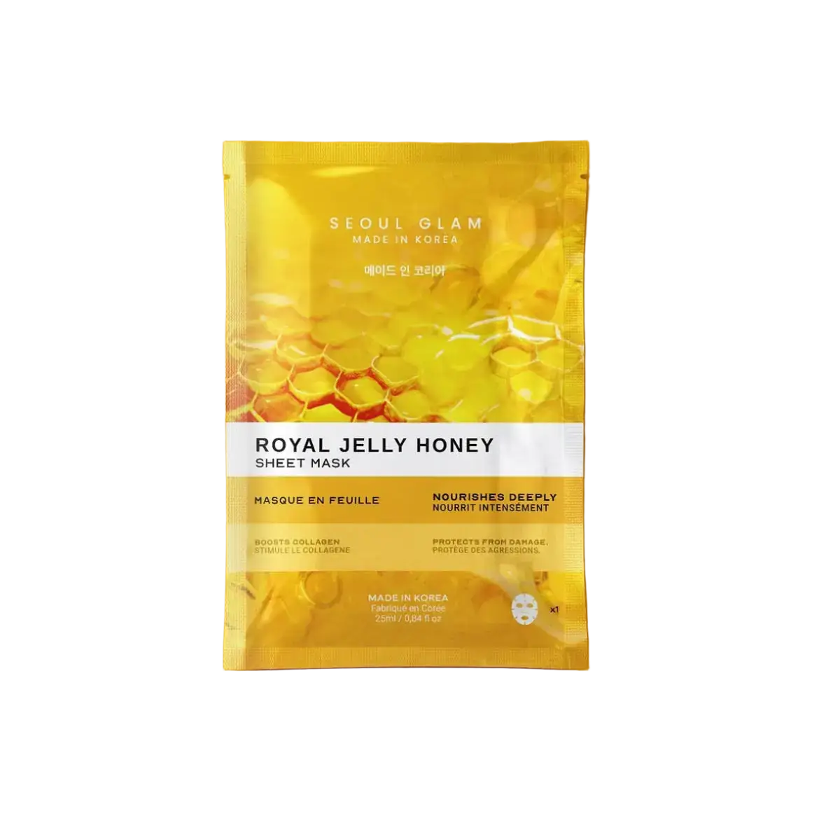 Seoul Glam Royal Jelly Honey Sheet Mask