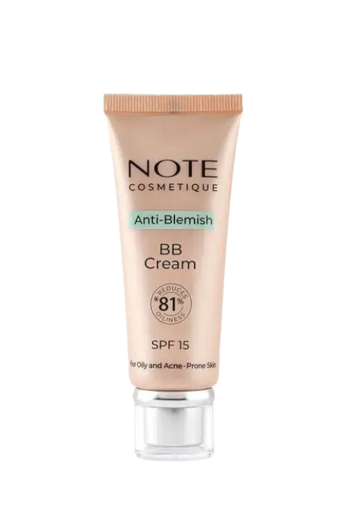 Note Cosmetics Anti-Blemish BB Cream 02 Light
