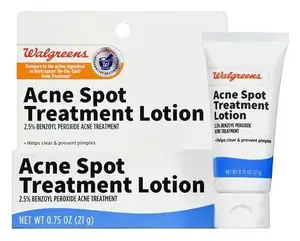 Walgreens Acne Spot Treatment Lotion