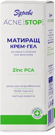 Zdrave (Здраве) Acne Stop Mattifying Cream-Gel