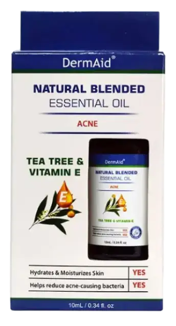 Dermaid Natural Blended Essential Oil Tea Tree & Vitamin E