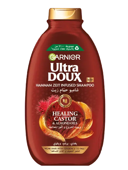 Garnier Ultra Doux Castor & Almond Healing Shampoo Arabia