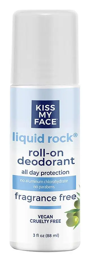 Kiss My Face Liquid Rock Roll-On Deodorant Fragrance Free