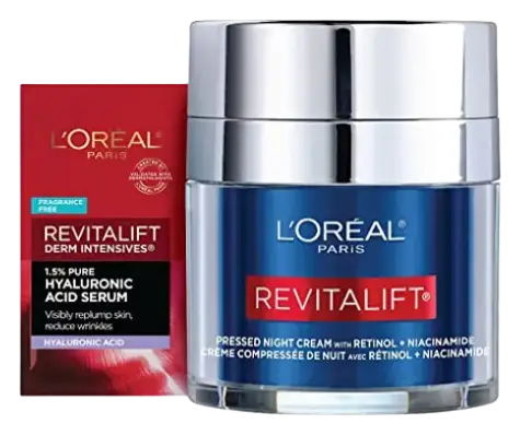 L'Oreal Revitalift Laser Renew Retinol + Niacinamide Pressed Night Cream
